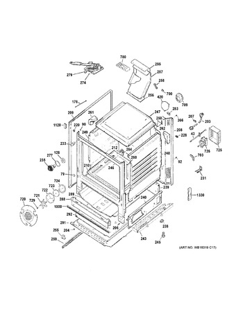 Diagram for JGB750EEF3ES