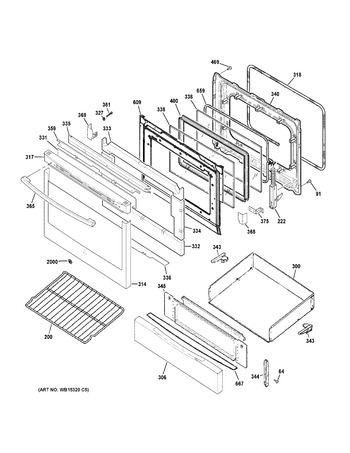 Diagram for JGB750EEF3ES