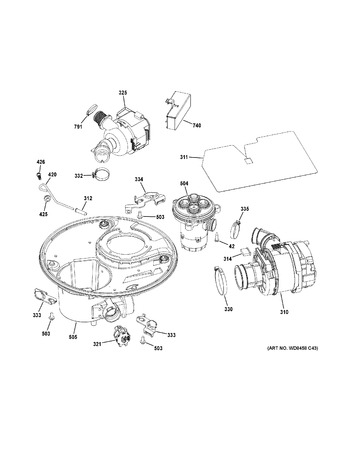 Diagram for PDT750SMFAES