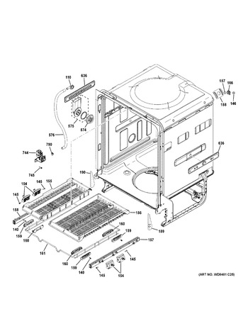 Diagram for PDT760SSF1SS