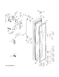 Diagram for 1 - Freezer Door