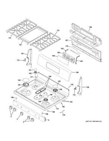 Diagram for JGB700DEJ2BB