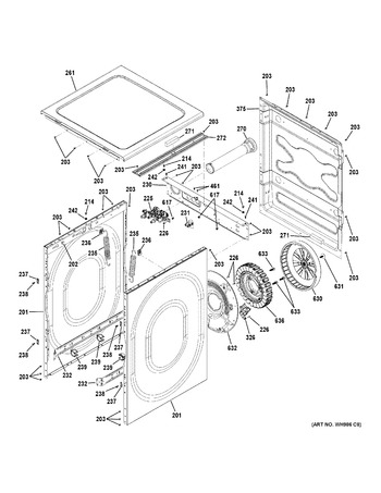 Diagram for GFW480SPK0RR