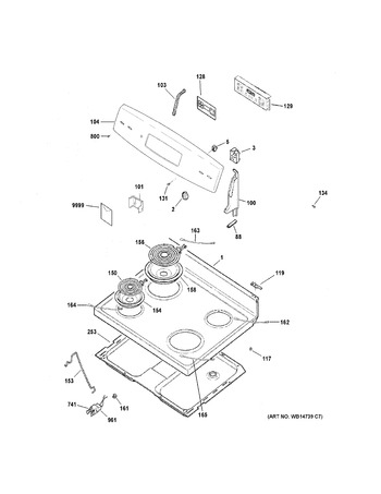 Diagram for JB255DJ2WW