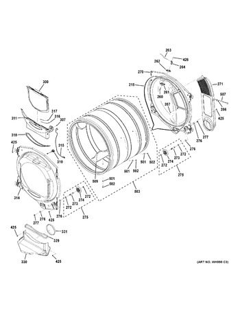 Diagram for GFD49ERPK0RR