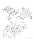 Diagram for 2 - Control Panel & Cooktop