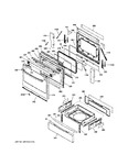 Diagram for 4 - Door & Drawer Parts