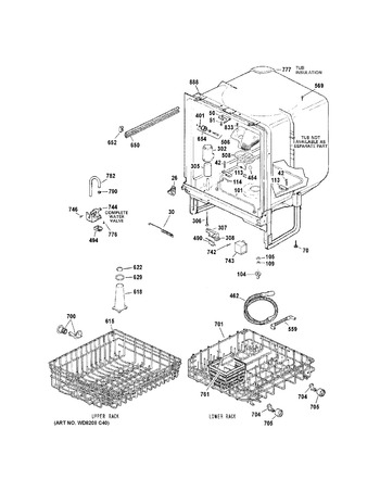 Diagram for HDA3600R00WW