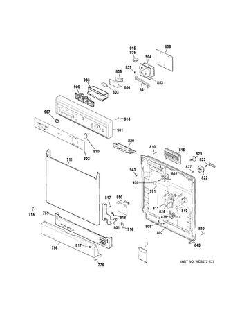 Diagram for HDA3500N20WW