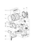 Diagram for 03 - Drum And Motor Parts Assembly