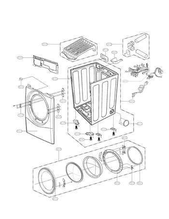 Diagram for DLE2301W