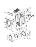 Diagram for 02 - Cabinet/door