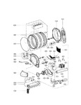 Diagram for 03 - Drum/motor: Electric Type