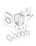 Diagram for 02 - Cabinet & Door Assembly