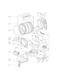 Diagram for 04 - Drum And Motor Assembly Parts