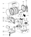 Diagram for 03 - Drum/motor Assy