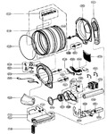 Diagram for 03 - Drum/motor Assy