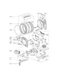 Diagram for 04 - Drum And Motor Assembly Parts