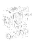 Diagram for 03 - Cabinet And Door Assembly Parts