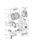 Diagram for 04 - Drum And Motor Parts Assembly