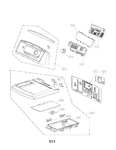 Diagram for 01 - Control Panel And Plate Assembly Parts