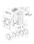 Diagram for 03 - Cabinet And Door Assy