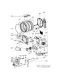 Diagram for 03 - Drum/motor: Gas Type