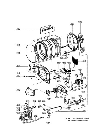 Diagram for DLG2511W