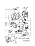 Diagram for 04 - Drum And Motor Assembly Partsttl  Dryer