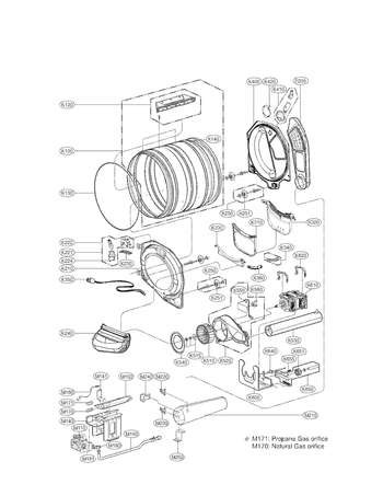 Diagram for DLGX3876W