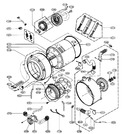 Diagram for 02 - Drum/tub Assy