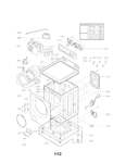 Diagram for 01 - Cabinet And Control Panel Assembly Parts