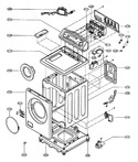 Diagram for 01 - Cabinet/control Panel Assy