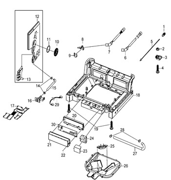 Diagram for DMT800RHB/XAA