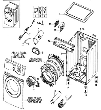 Diagram for DV203AGW/XAA-0000