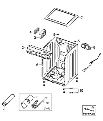 Diagram for DV210AGW/XAA