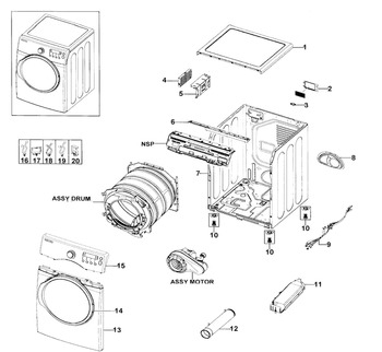 Diagram for DV330AEB/XAA-0000