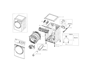 Diagram for DV331AEW/XAA-0001