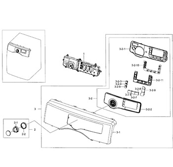 Diagram for DV361GWBEWR/A3-0001