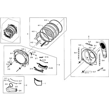 Diagram for DV361GWBEWR/A3-0001