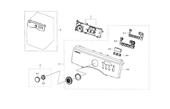 Diagram for DV36J4000EW/A3-0000