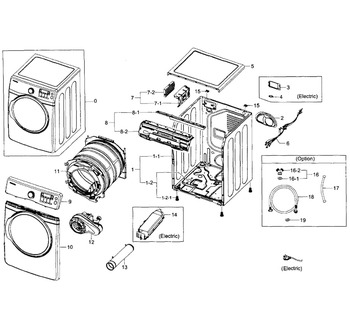 Diagram for DV393ETPAWR/A1-0000