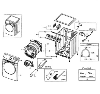 Diagram for DV407AGW/XAA-0003