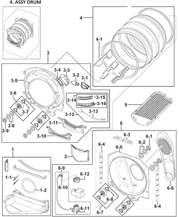 Diagram for DV419AGU/XAA-0000