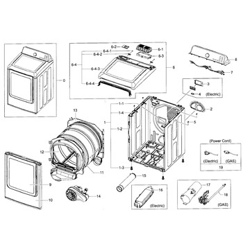 Diagram for DV422EWHDWR/AA-0001