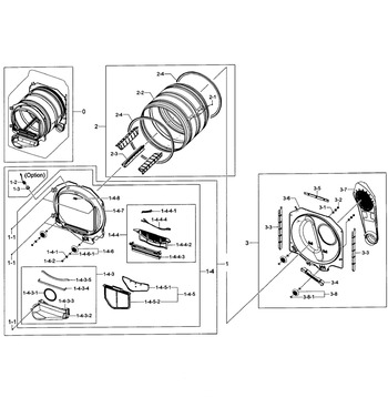 Diagram for DV422GWHDWR/AA-0001