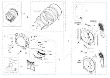 Diagram for DV42H5200EP/A3-0000