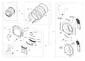 Diagram for DV42H5200GP/A3-0000