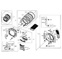 Diagram for 04 - Drum Assy