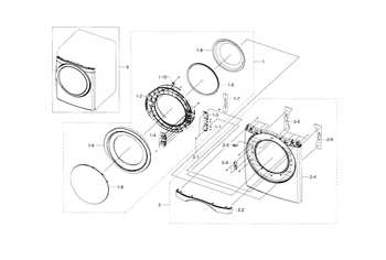 Diagram for DV433GTGJWR/A1-0000